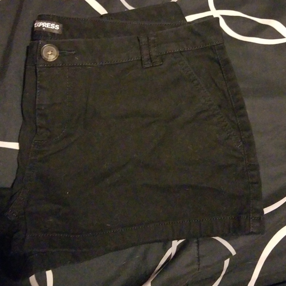 Express Black shorts